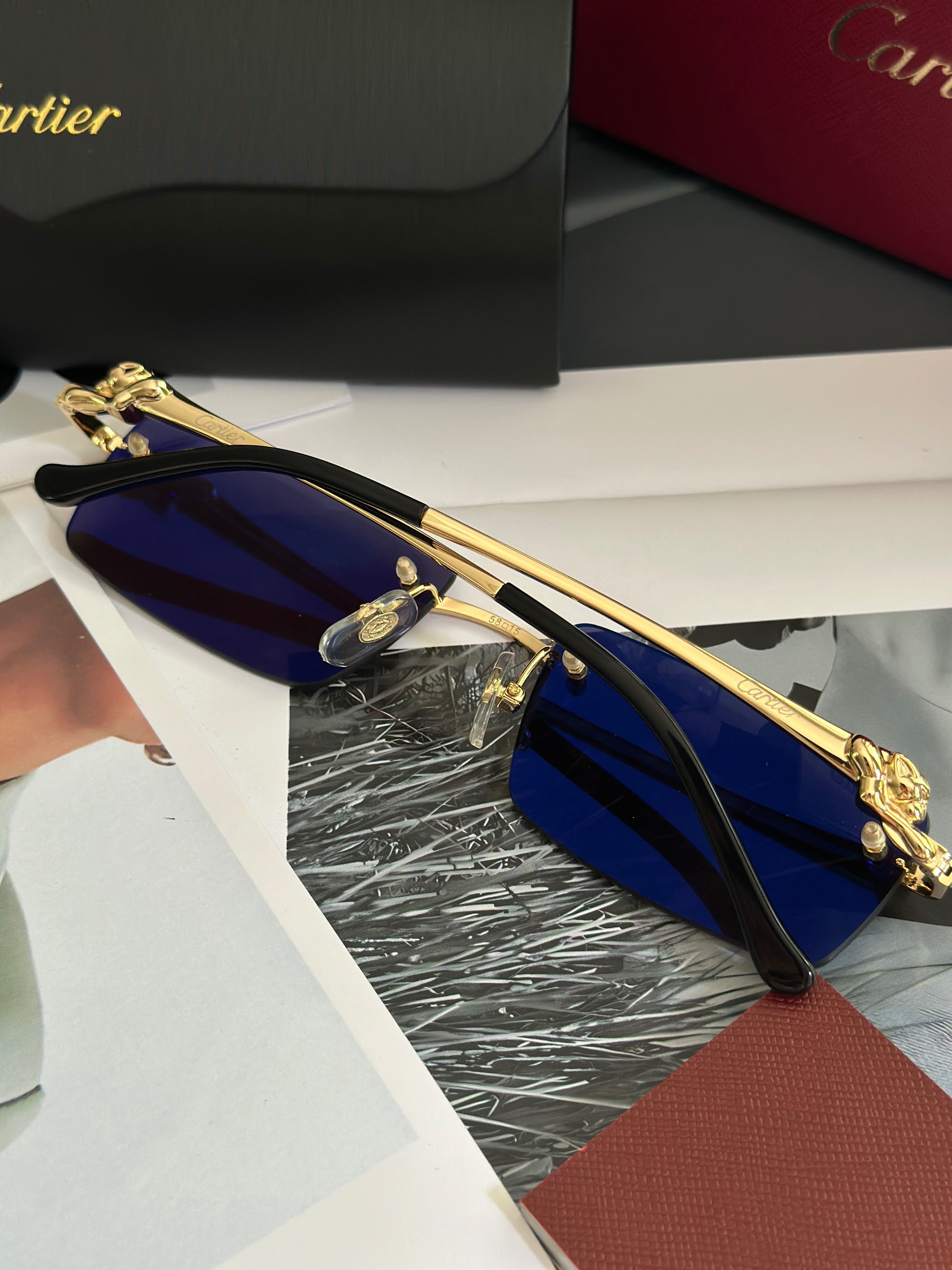 Okulary Cartier z pudełkiem