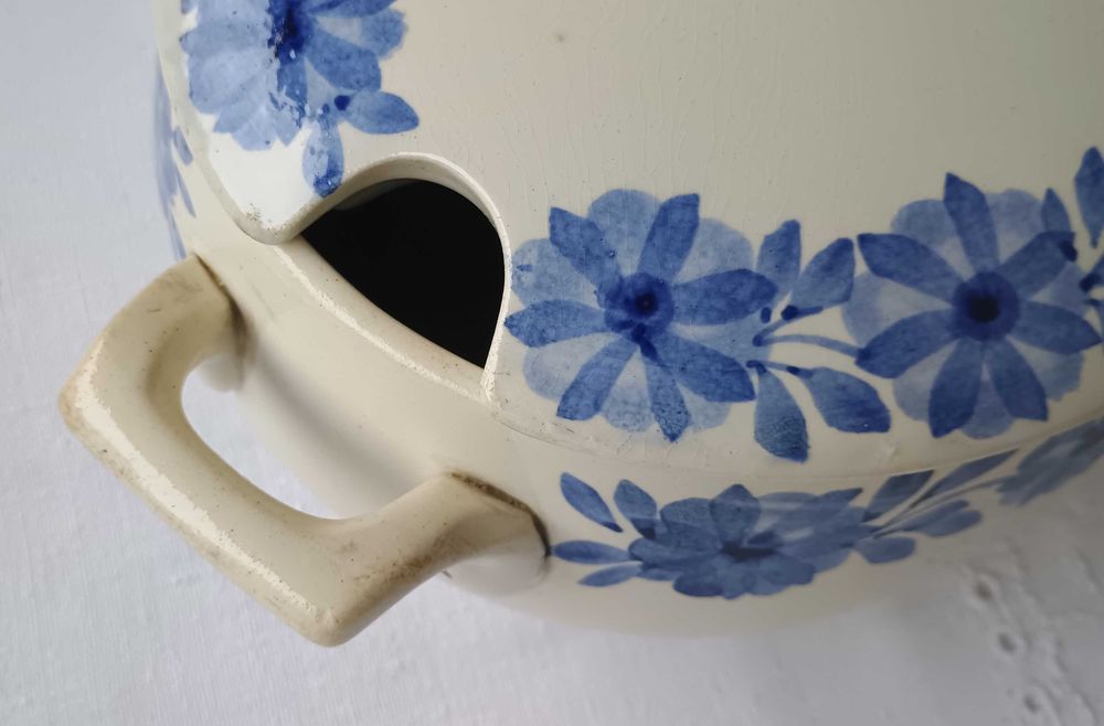 Wielka waza Włocławek; fajans, 3,5 litra