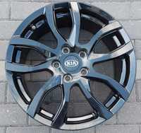 4x Felgi czarne ORYGINALNE KIA 17 5x114,3 + TPMS / Sportage / Sorento