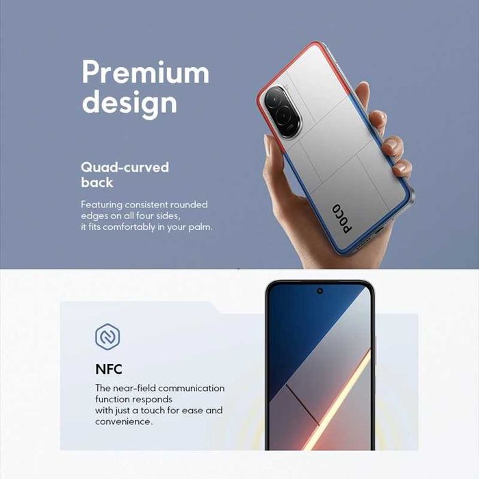 Смартфон Xiaomi Poco M7 NFC (6/128, 8/256 Гб, Global + блок живлення)