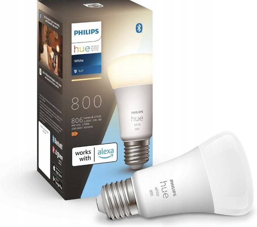 Philips Hue White ŻARÓWKA LED A60 E27 806lm 9W