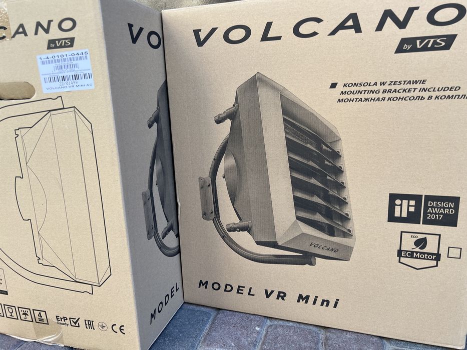 Тепловентилятор Volcano AC Mini