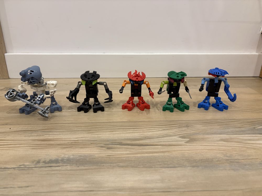 Lego Bionicle 8550, 8552, 8554, 8555, 8582