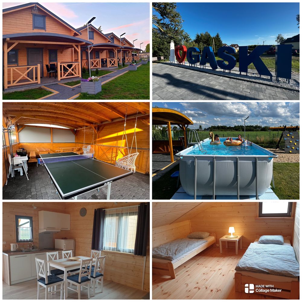 Domki nad morzem Gąski  27.07-02.08