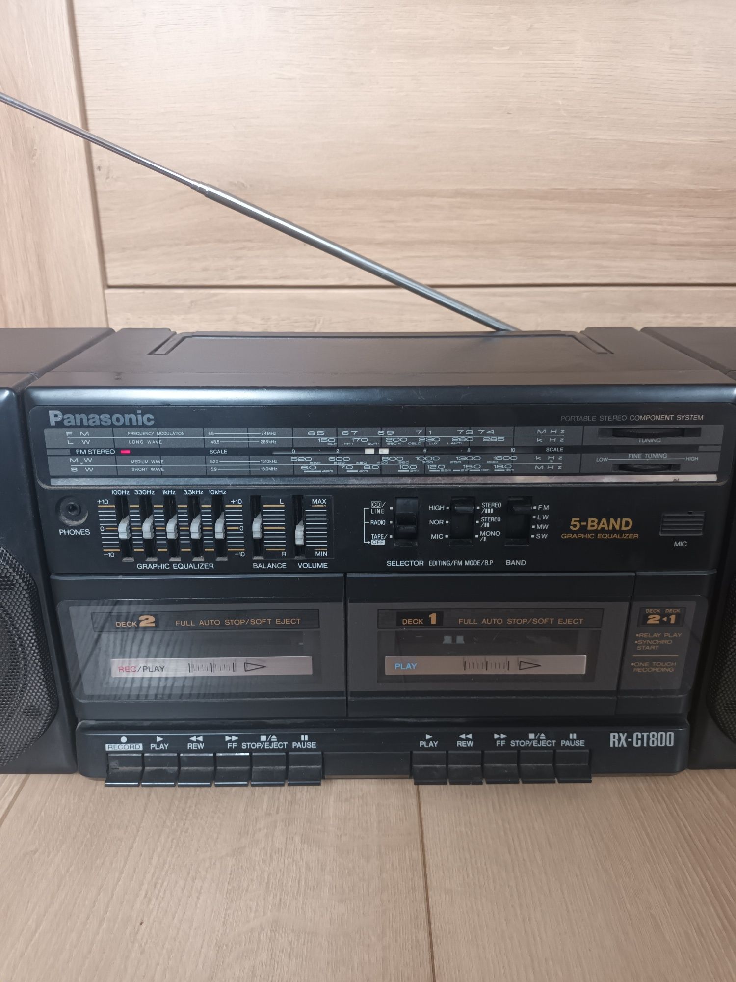 Radiomagnetofon Panasonic RX-CT800