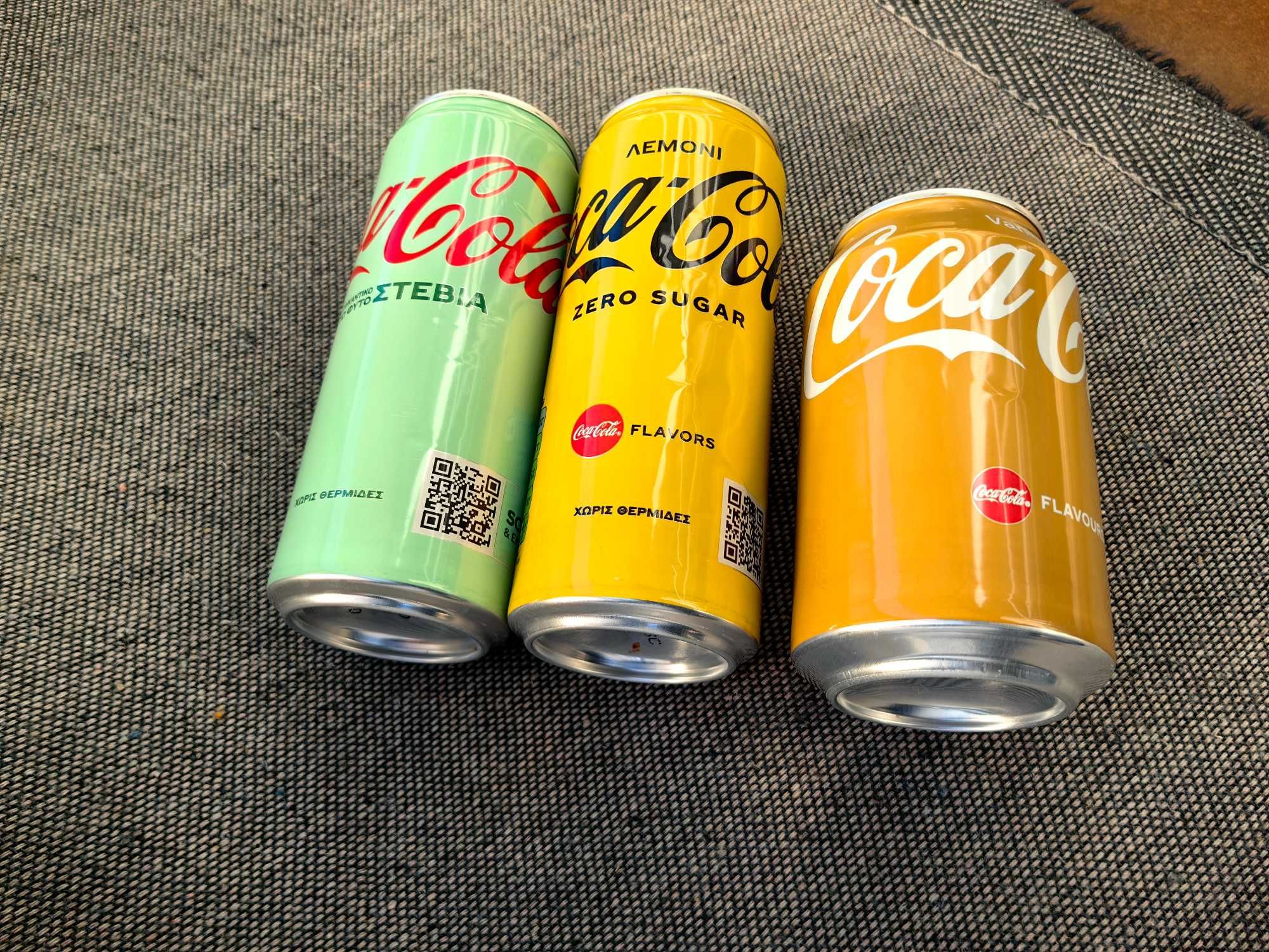 Puszki po Coca Cola + Mirinda rożne rodzaje - Unikaty !!