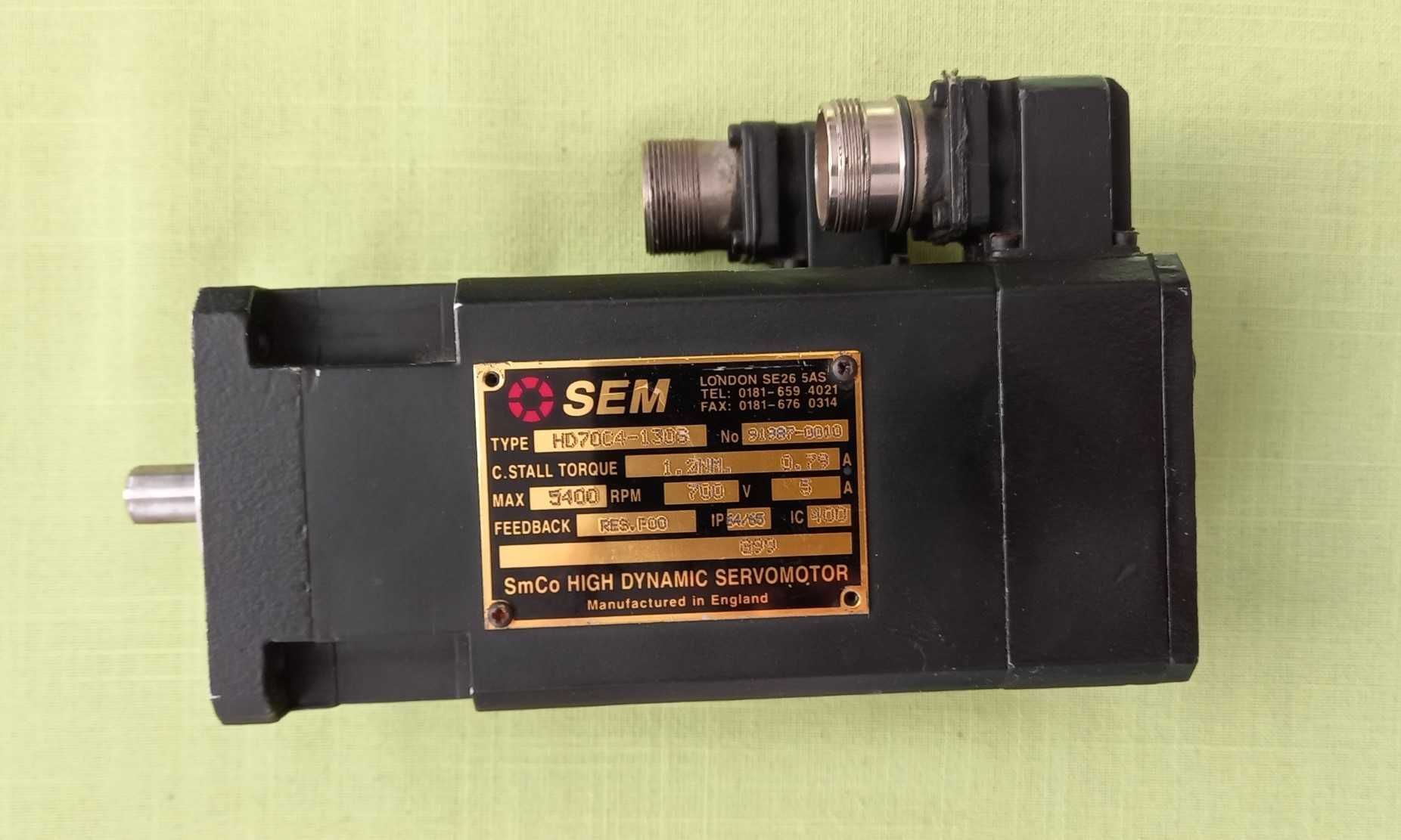 silnik serwo SEM, servomotor HD70C4-130S