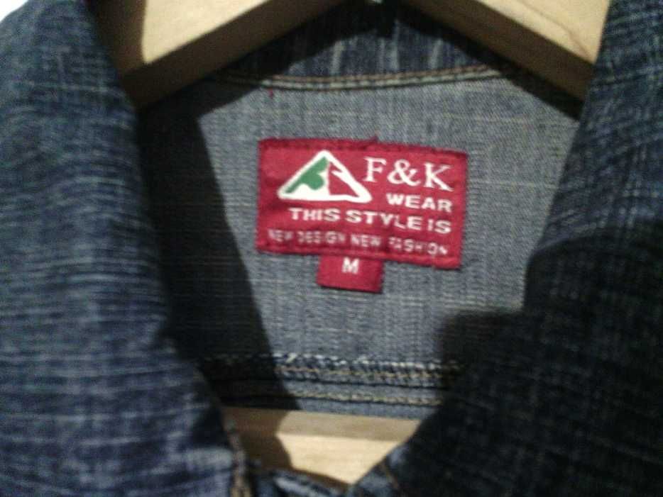 Джинсовая стрейч куртка F&K (Турция) размер M новая