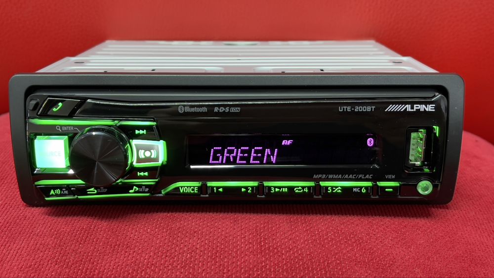 Магнітола Alpine UTE-200BT/USB/Bluetooth/4*50W