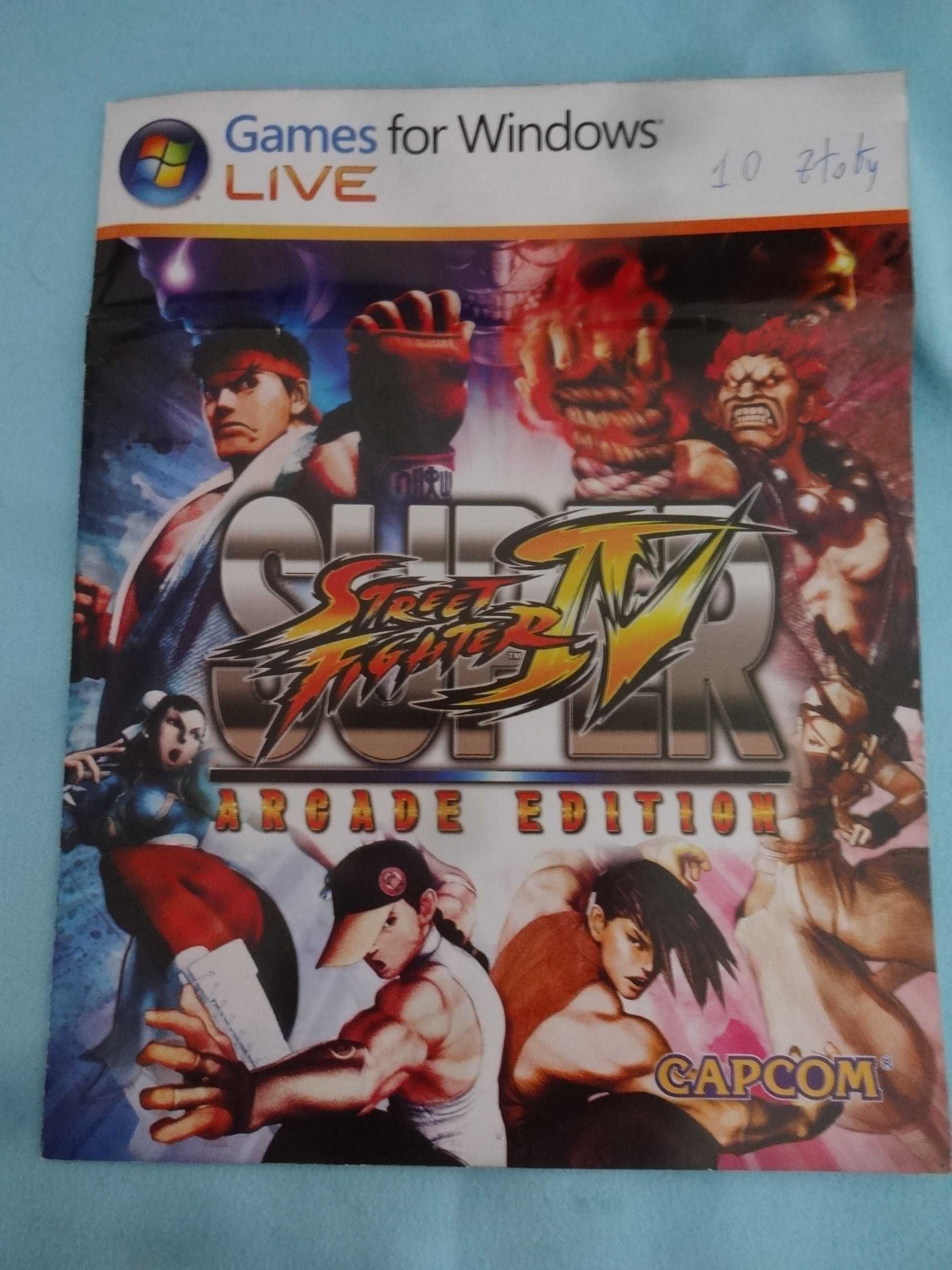 PC Game Street Fighter 4 tylko plyta