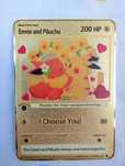 Carta Pokémon romântica