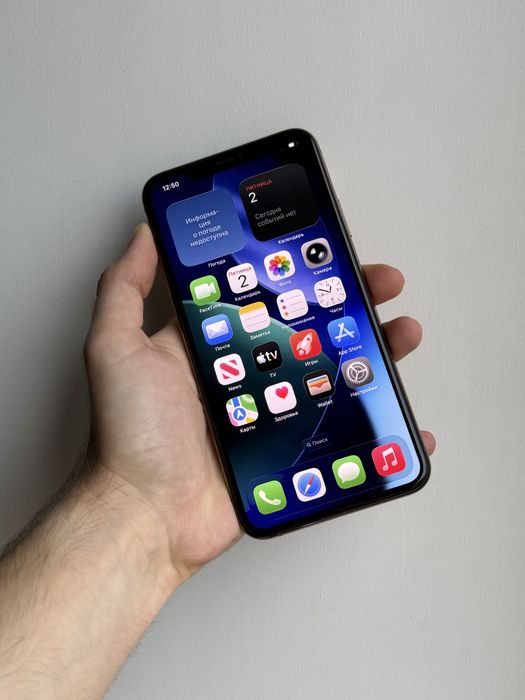 iPhone 11 Pro Max 256 Gb Gold Neverlock АКБ 89% Отличное состояние