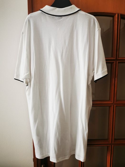 Pólo Fishbone Branco Tam L