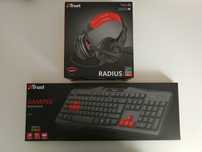 Teclado + Auscultadores TRUST