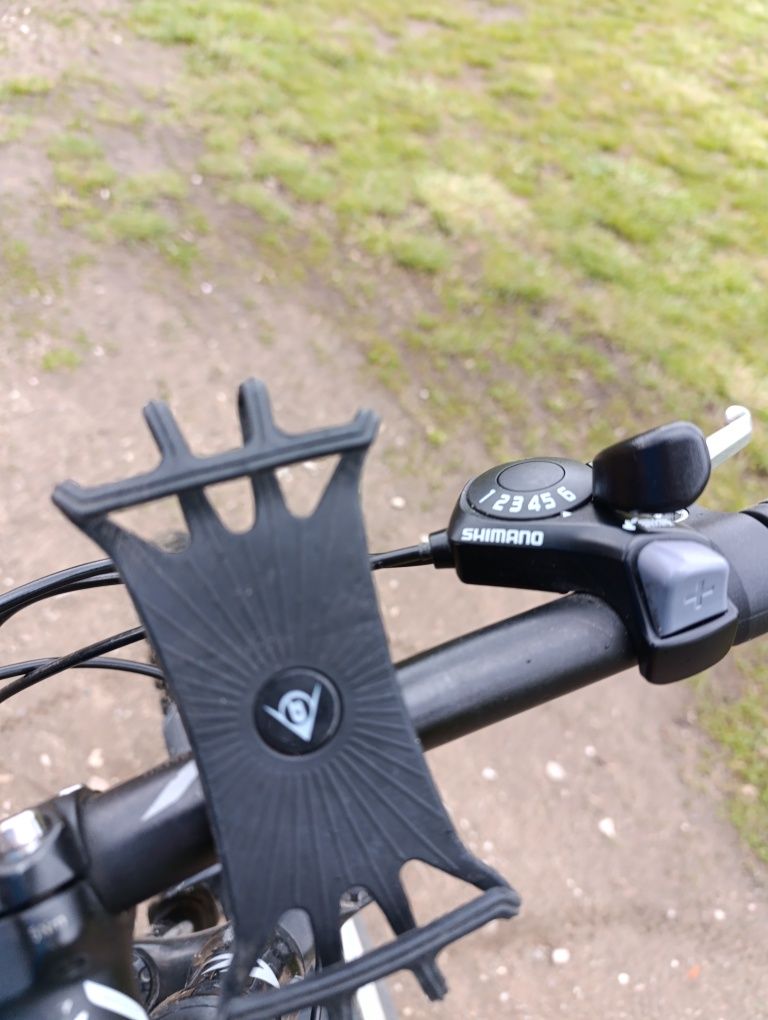 Rower mtb/dirt Kross czarno czerwony +dodatki