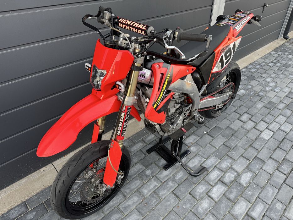 Honda CRF450R Supermoto Zarejestrowna