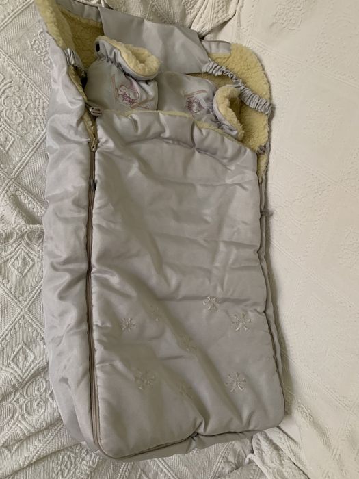 Зимовий конверт чохол на овчині для дитини