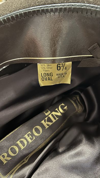 Kapelusz filcowy western Rodeo King brązowy 6 3/4 54cm