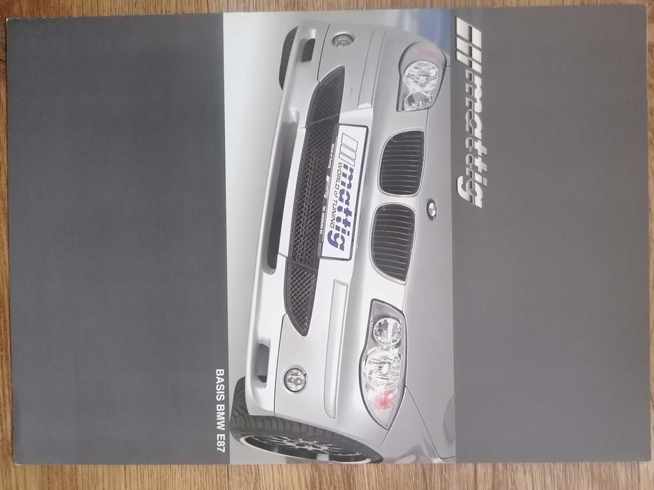 Prospekt BMW 1 E87 Mattig