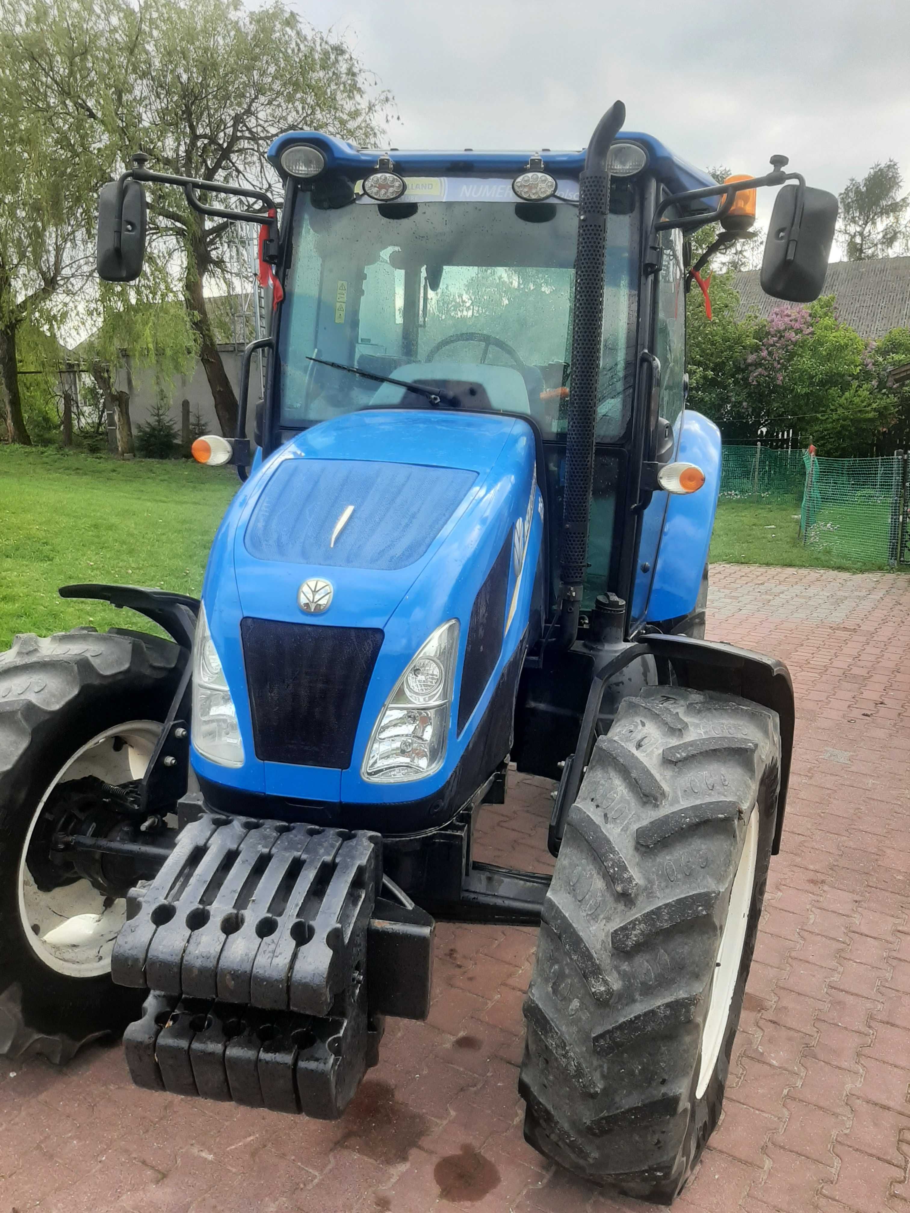 Sprzedam ciągnik od rolnika New Holland TD5.75   z 2014 roku