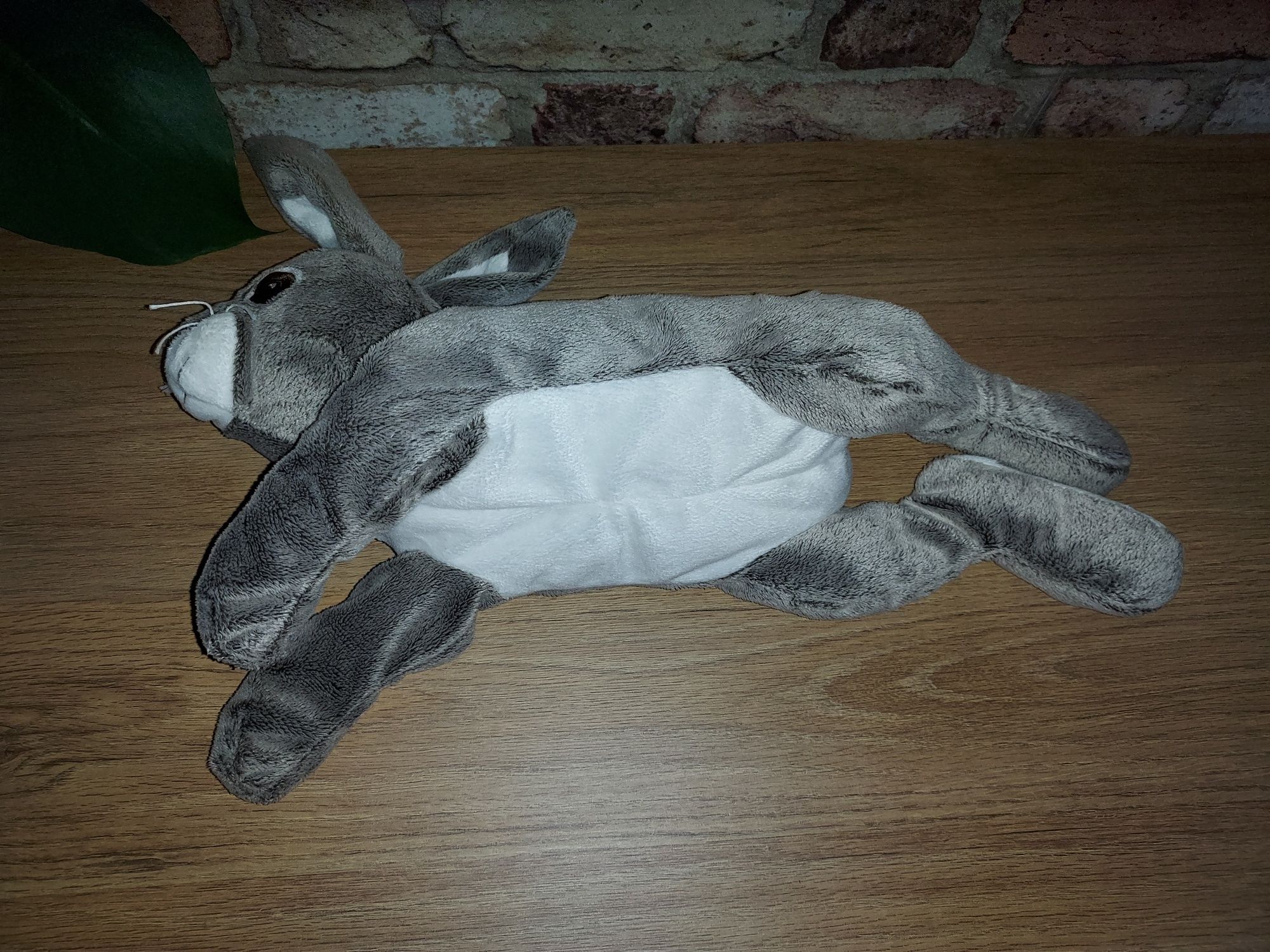 Królik, zająć maskotka, Pluszak 42 cm z Ikea Vandring Hare