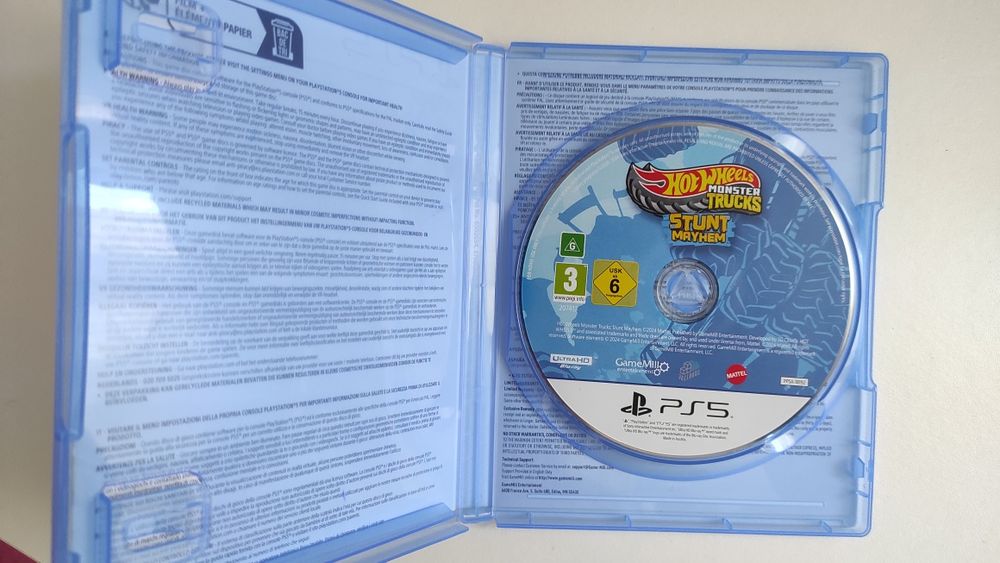 Jogos PS5 Hot Wheels Monster Trucks Stunt Mayhem