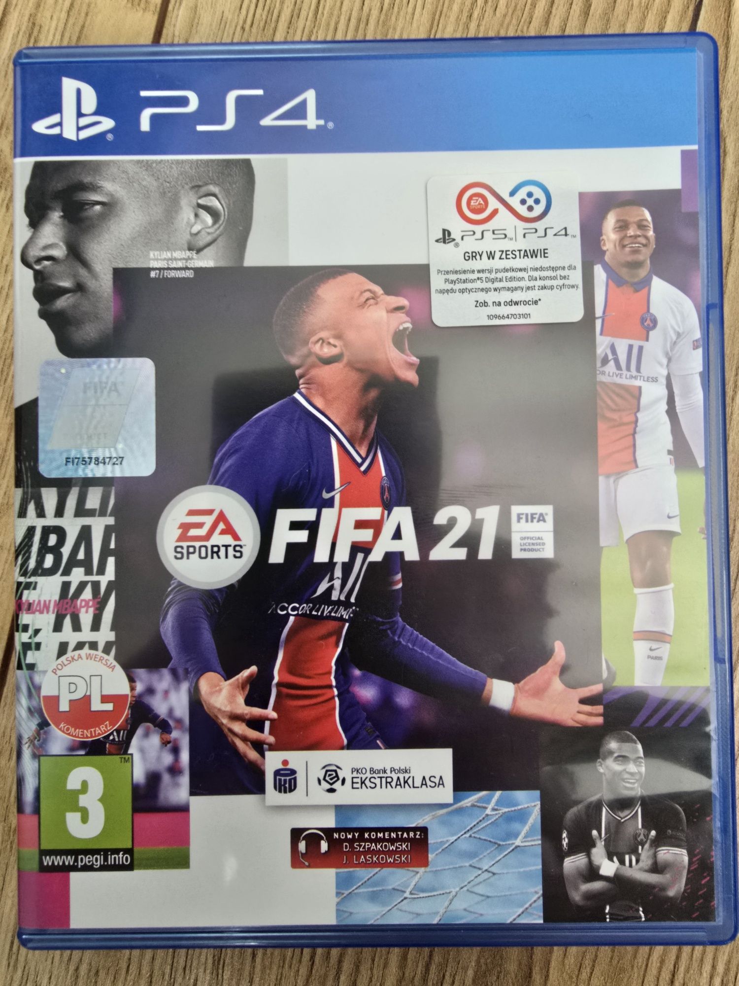 Gra na ps4 Fifa 21  Stan idealny