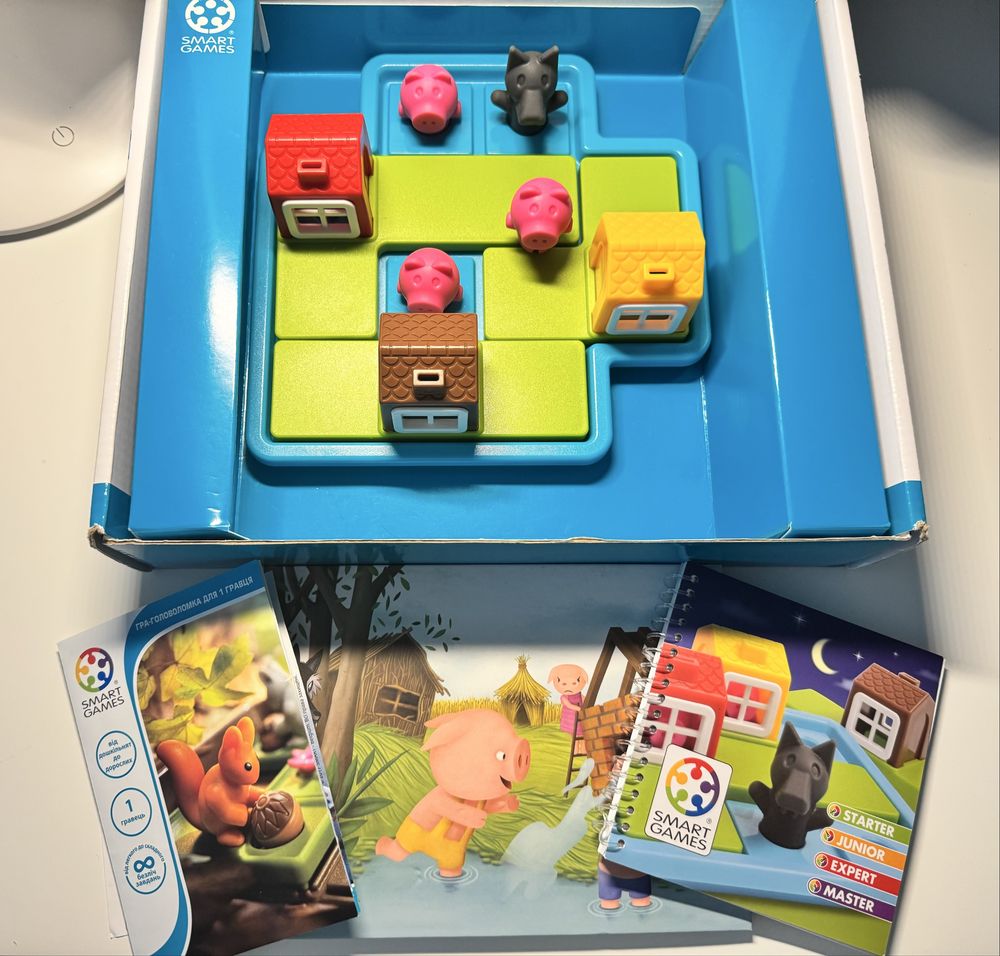 Настільна гра Smart Games Троє маленьких поросят