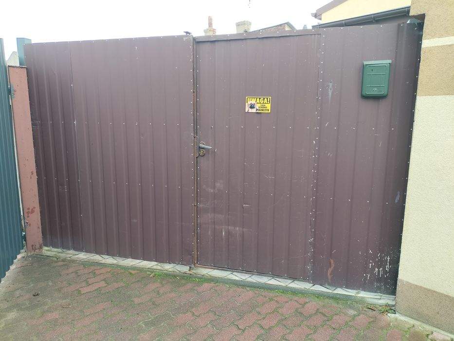 Brama wjazdowa dwuskrzydłowa