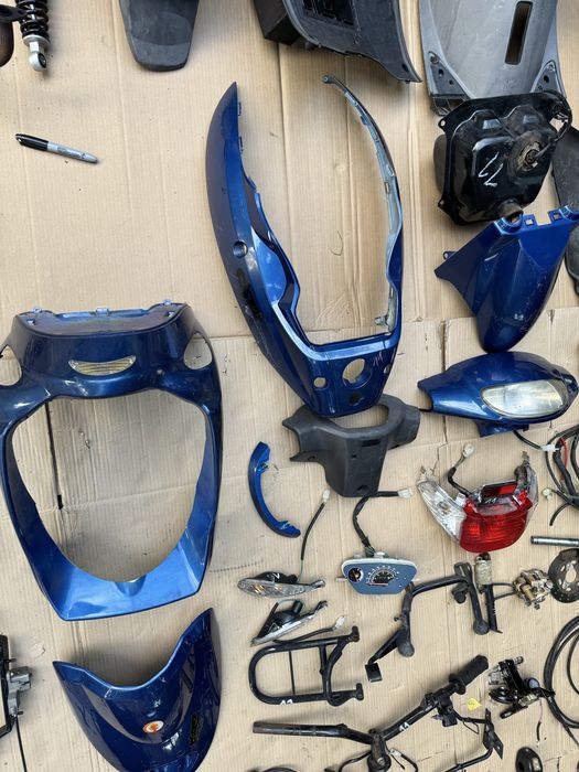 Skuter Romet coliber router części 50 cc 4 sów koła 10 cali