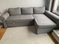 Sofa narozna rozkladana Ikea z pojemnikiem na posciel Evertsberg