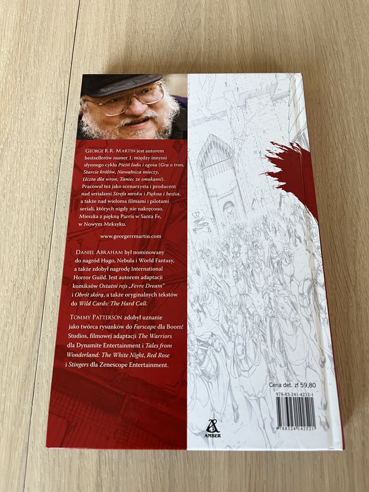 Gra o Tron George R. R. Martin powieść gemraficzna tom 1