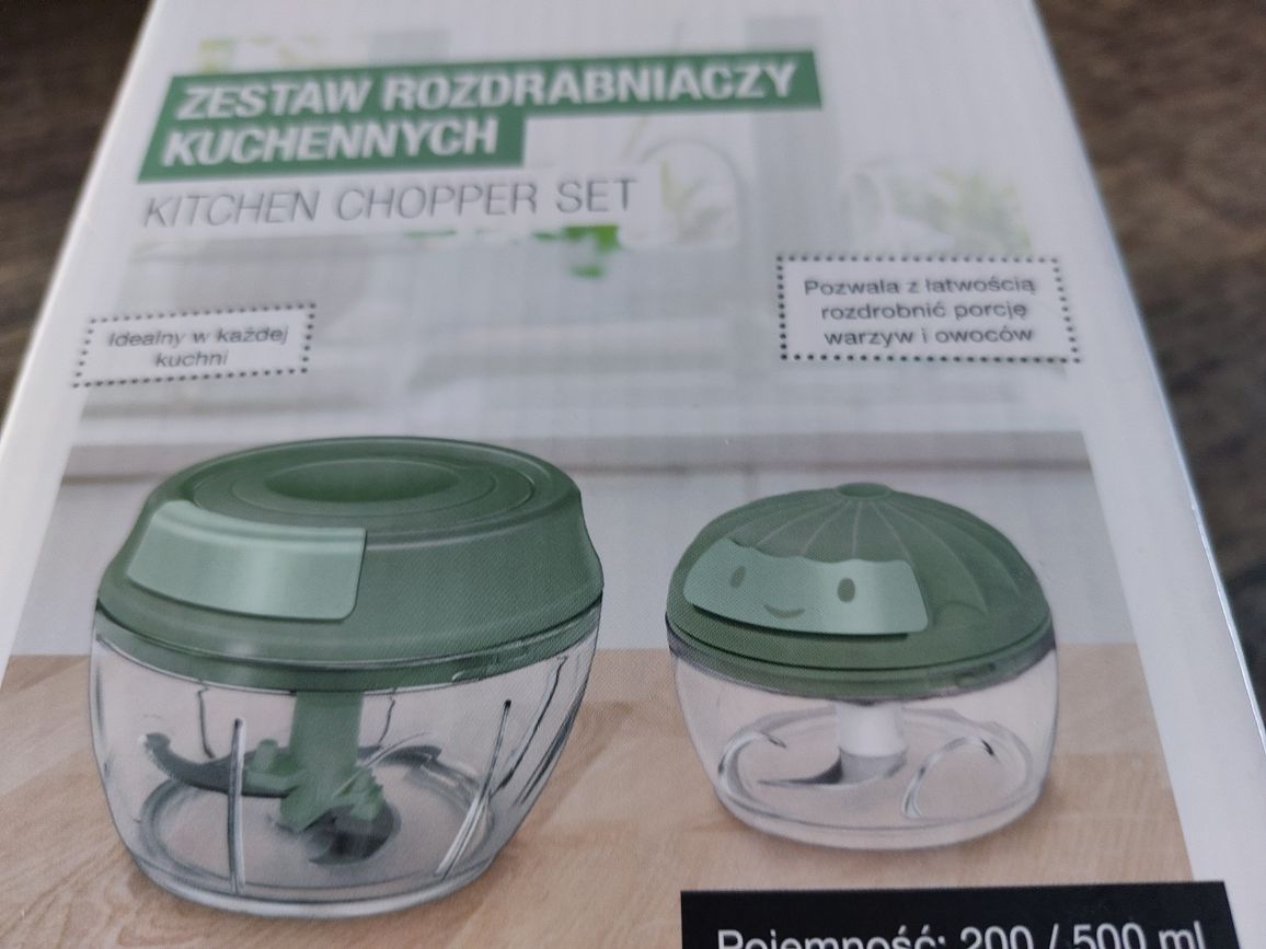 Zestaw 2 rozdrabniaczy wielofunkcyjne, nowe, prezent, Dzień Matki