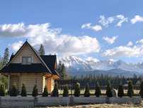 Domek Góralsko Gawra z widokiem na Tatry - Murzasichle