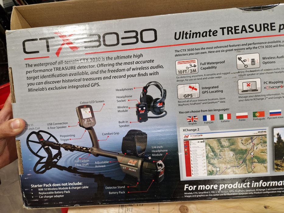 Detector de metais Minelab ctx 3030