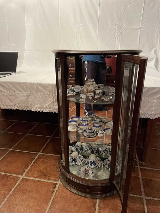 Móvel Vitrine Meia Lua 100 x 58