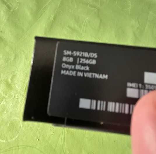 samsung s24 256gb negro - novo, caixa selada !!!