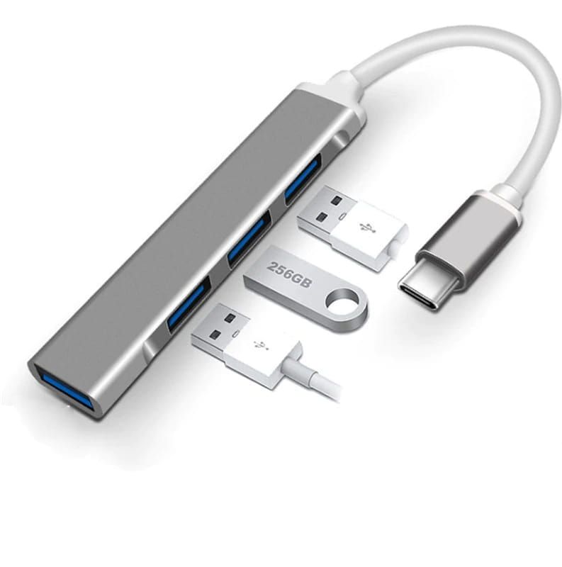 Przejściówka HUB USB-C 3.1 do 3xUSB 2.0\1xUSB 3.0