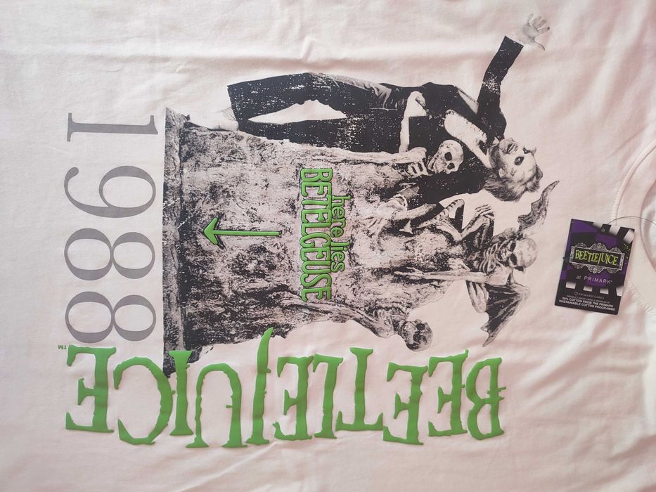 Primark  BEETLEJUICE  t-shirt r. L