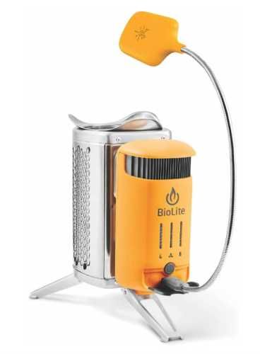 -35% Турбо печка-щепочница Biolite Campstove2+электрогенератор-зарядка