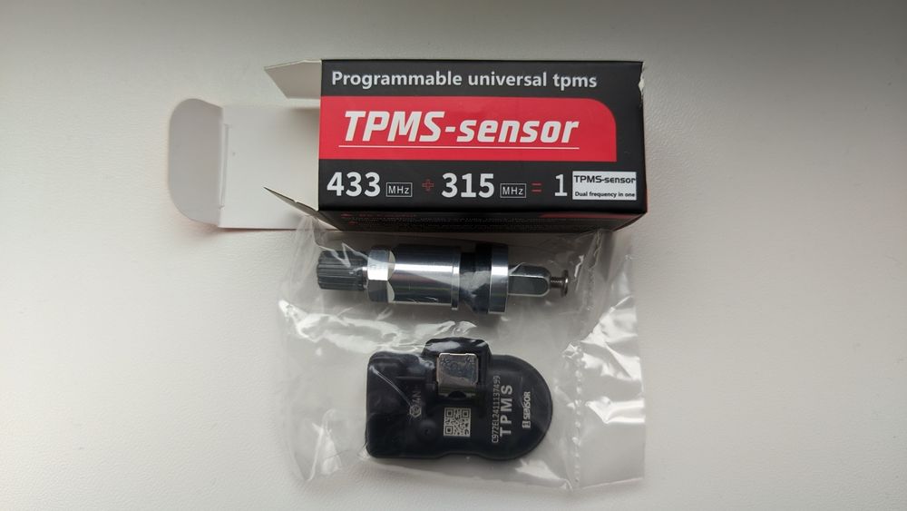 Универсальные программируемые датчики давления шин (TPMS) 433/315MHz