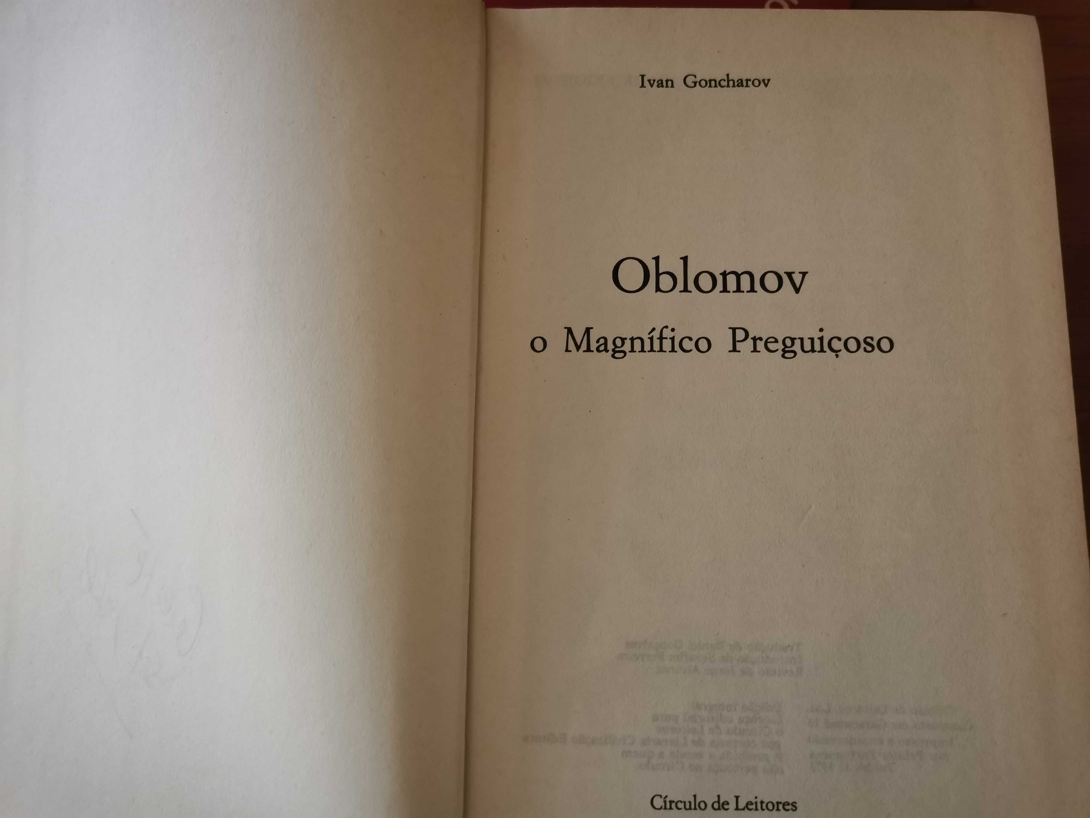 Oblomov - O Magnífico Preguiçoso - Ivan Gontcharov