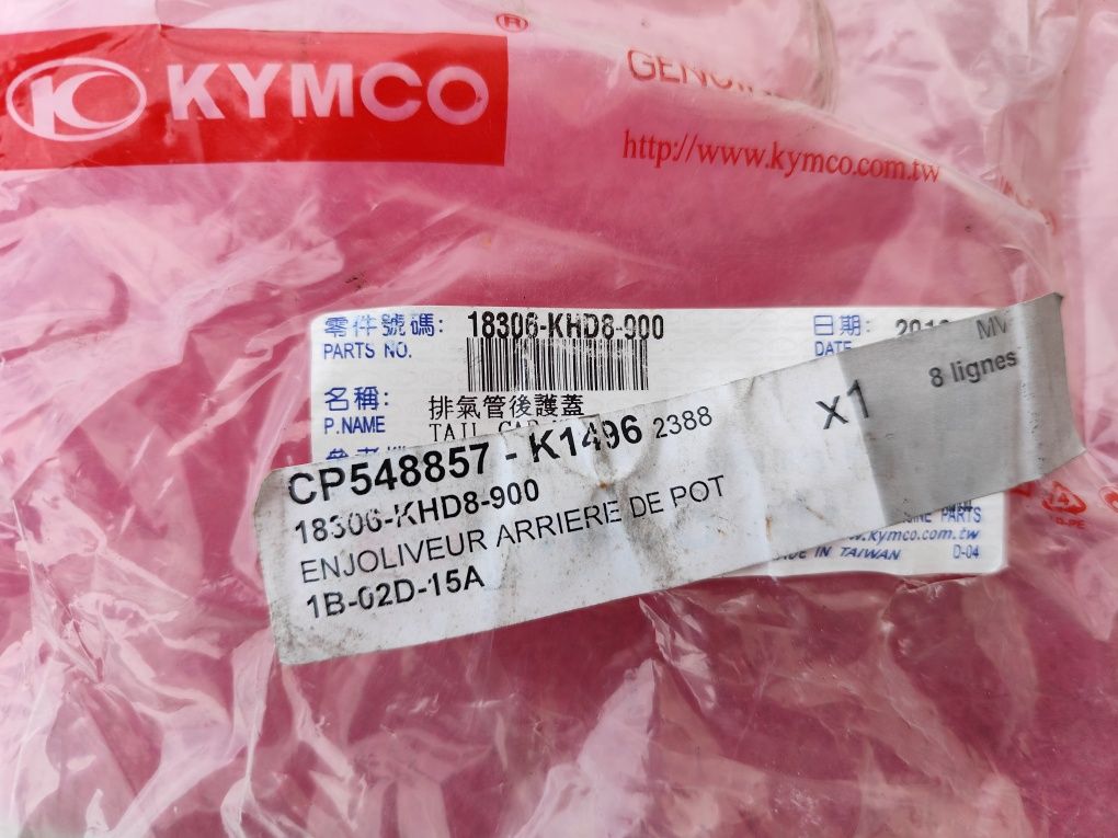 Osłona tłumika końcowego Kymco Grand Dink Ego Net&Win 125