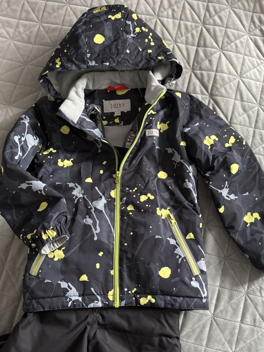 Дитячий зимовий комплект (куртка + напівкомбінезон) 122 см.