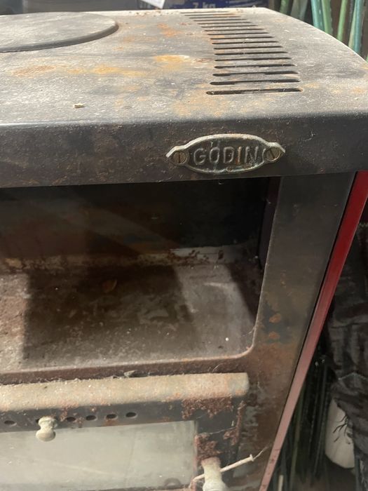 Piec do palenia drewnem koza