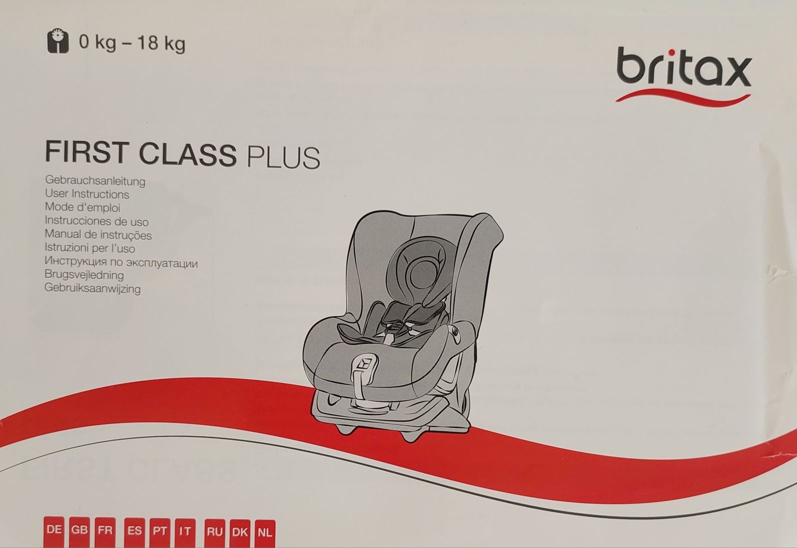 Cadeira auto Britax First Class Plus