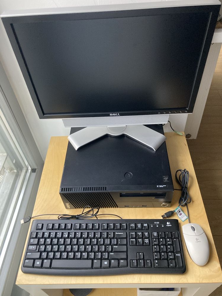 Zestaw komputerowy Lenovo M93P SSF Dell 20’