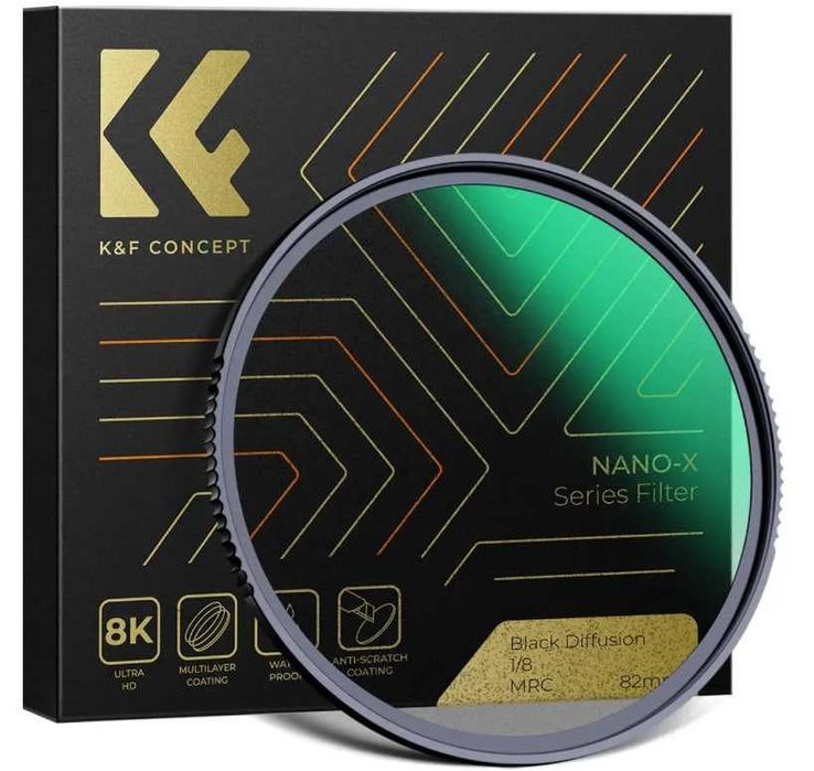 Світлофільтр K&F Concept 67mm Black Diffusion 1/8