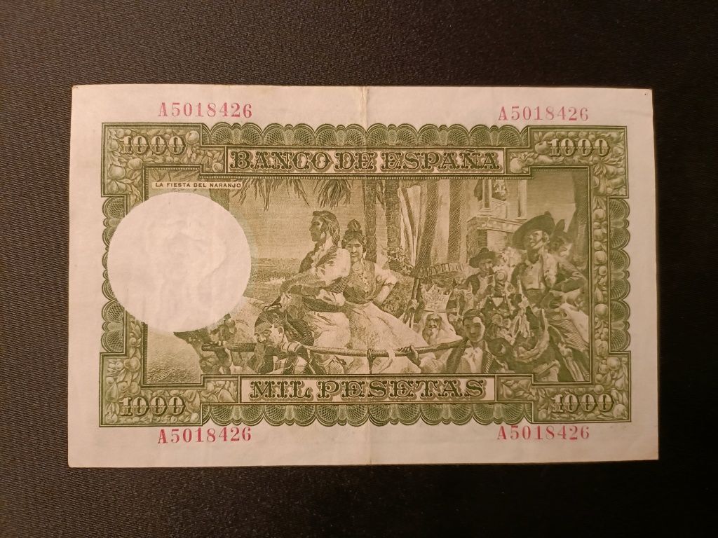 Mil pesetas 1951