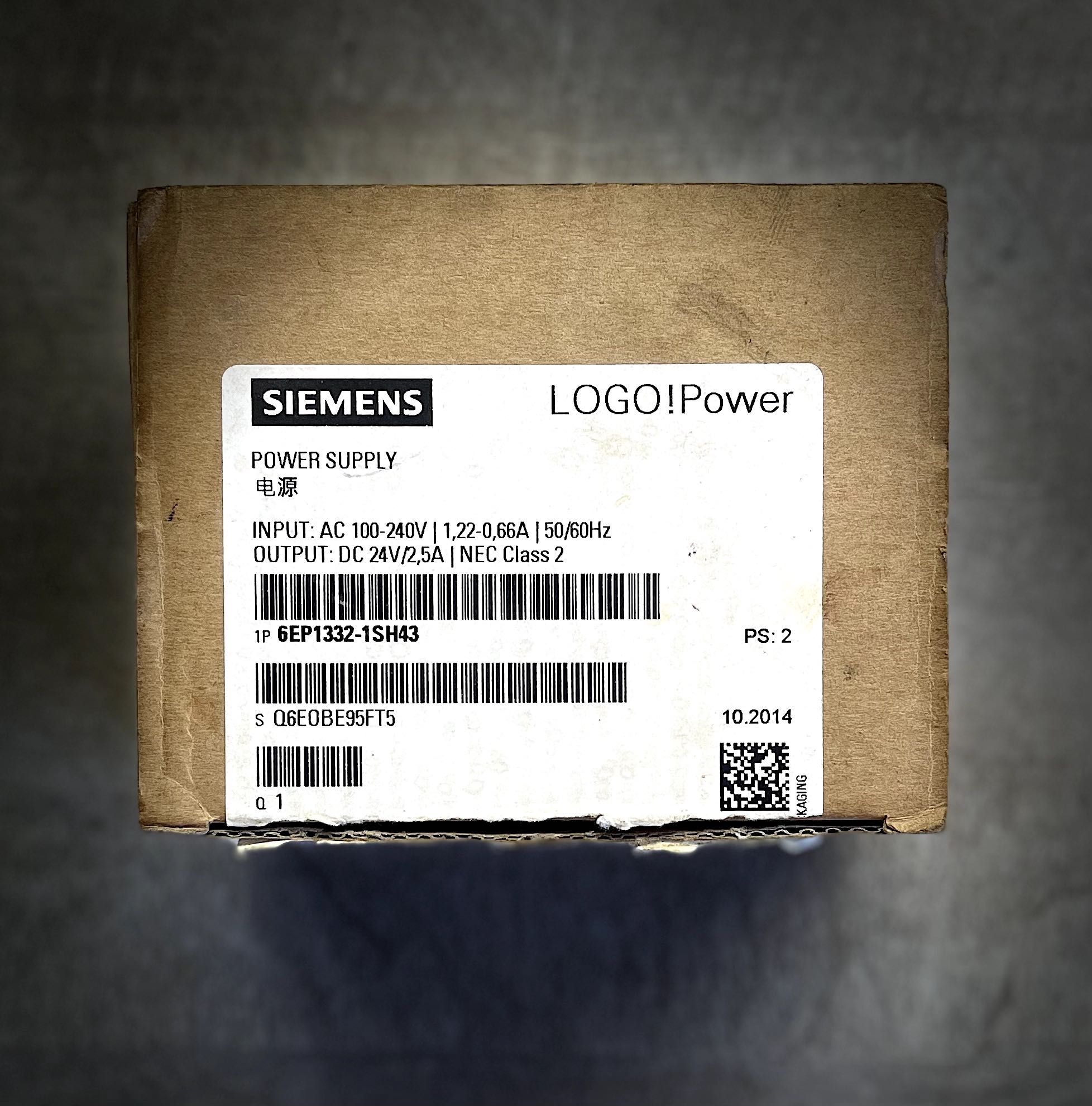 SIEMENS LOGO!Power 6EP1332-1SH43